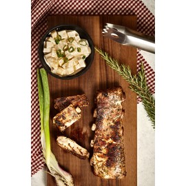 Costine precotte a bassa temperatura | carni 100% italiane | Gusto Rosmarino | 420g | Pronte in pochi minuti