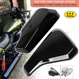 Unbranded Left Right Battery Side Fairing Cover Fit For Harley Street 750 XG750 2014-2020