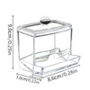 Gurxi Cotton Bud Holder Dispenser Cotton Buds Container Makeup Cotton
