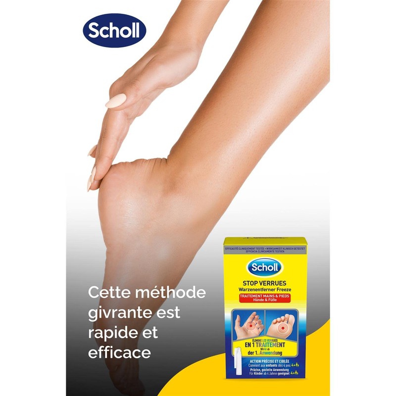 Scholl Freeze Foot and Hands Wart Stoppers - Pack of