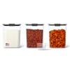 Rubbermaid Brilliance BPA-Free Food Storage Containers with Lids Airtight Kitchen