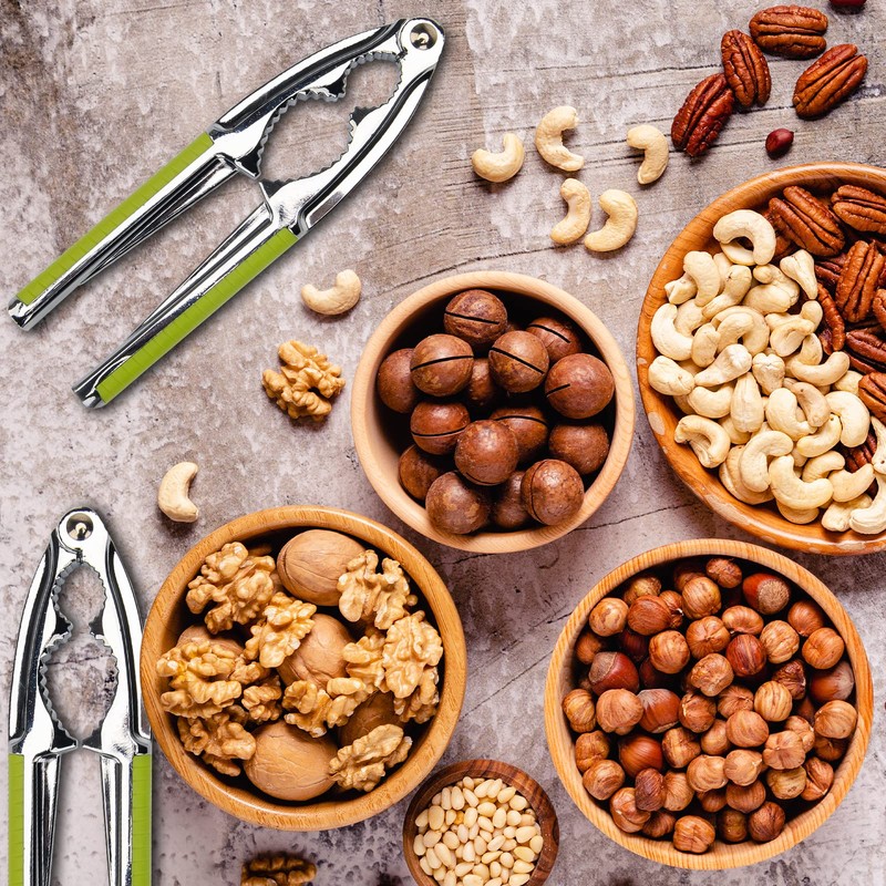 2 Pack Walnut Cracker Tools, Windspeed Heavy Duty Nut Crackers
