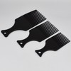 Afro Hair Comb Smooth and Stable Wide Teeth Plastic Styling