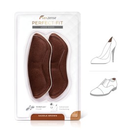 FLEXZENSE Premium Liners for Loose Shoes | Reduce The Spaces Inside Loose Shoes | 5.5 mm Thick | 1 Pair (Saddle Brown)