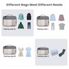 BAGAIL Packing Cubes Clear Packing Organizer for Travel Accessories Luggage