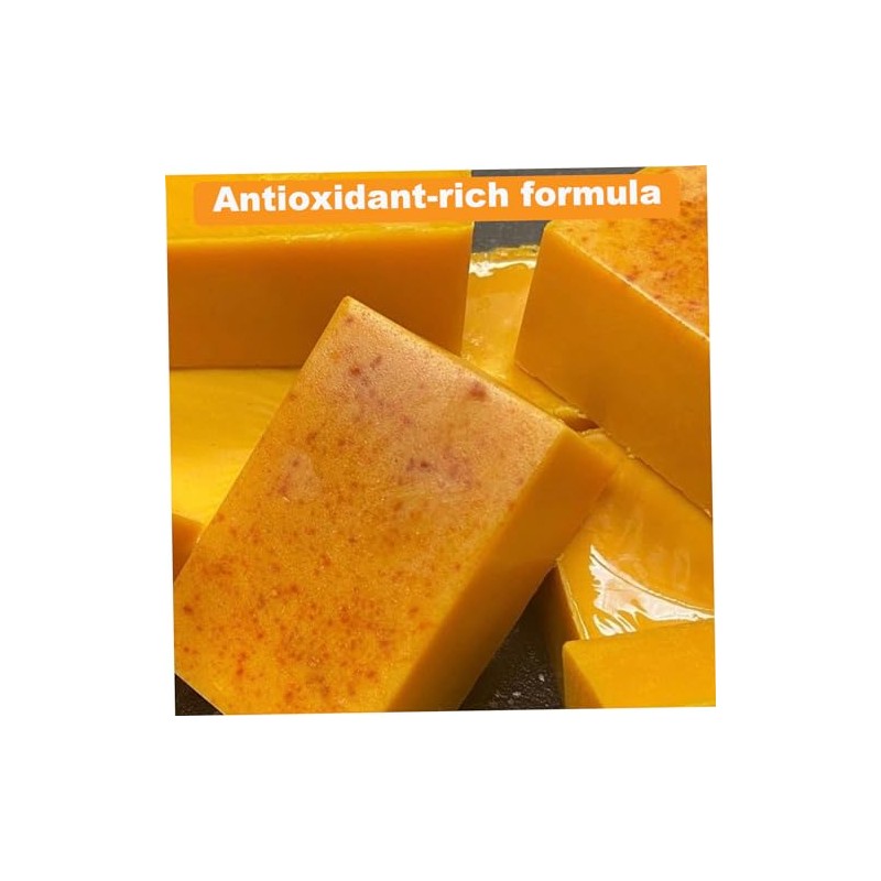 Barra de jabón de cúrcuma 2pcs Ingredientes naturales y orgánicos