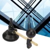 Glass Cutter Adjustable Compass, Glass Cutting Tool 6-Wheel Circle Cutter