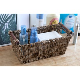 Vintiquewise QI003419 Counter-Top Basket Great for Folded Paper Towel