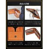 Fabriczio Men's Bifold Wallet, Box Shape, Coin Purse, Thin, Soft,