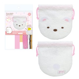 Onoeman My First Sewing Kit Drawstring Bag Sumikko Gurashi Polar Bear OM-023244