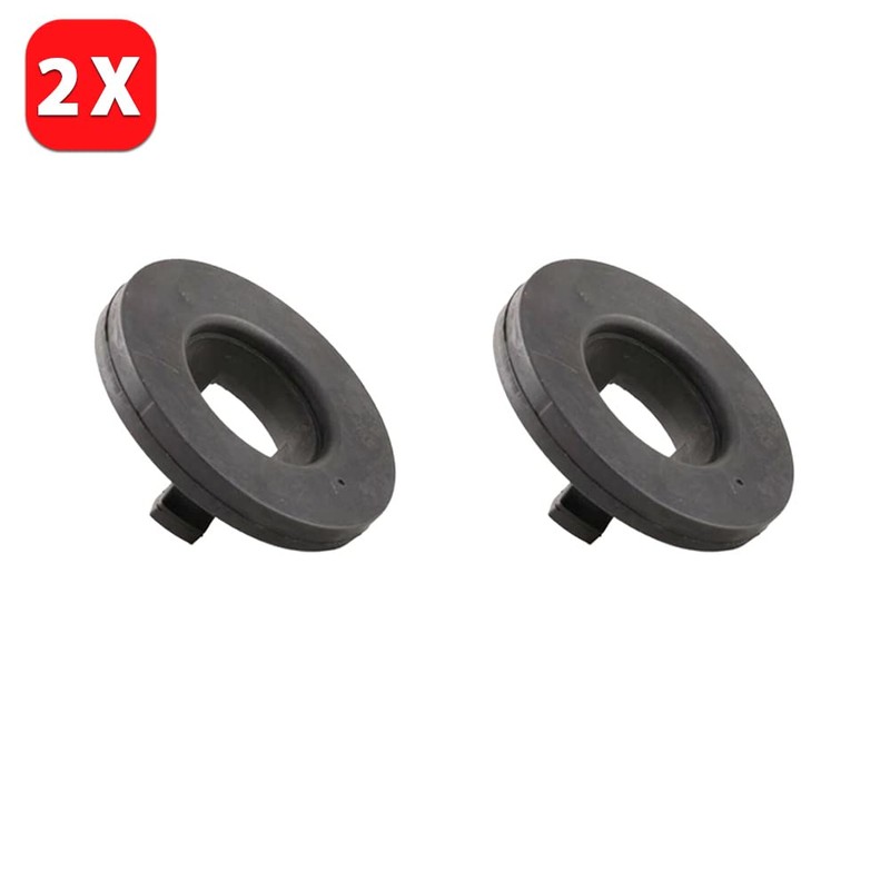 2 PCS Rear Upper Spring Rubber Suspension Cups For VW