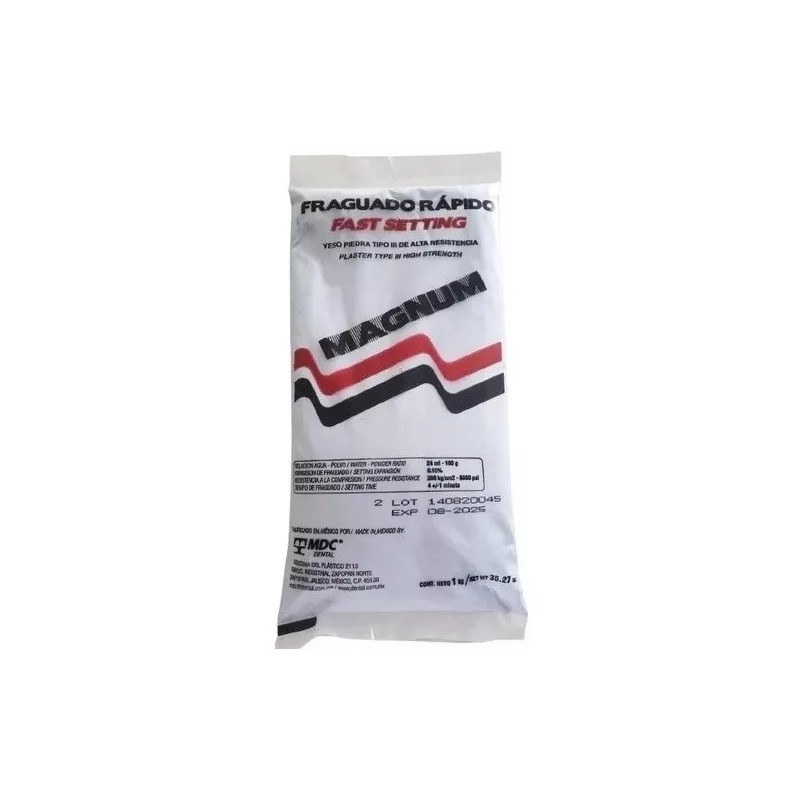 Deposito Dental Cadereyta Yeso Piedra Magnum 1k