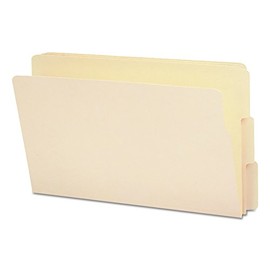 Smead End Tab File Folder, Shelf-Master Reinforced 1/3-Cut Tab, Legal Size, Manila, 100 per Box (27134)
