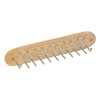 Richards Homewares Tie Rack Wall Mounted - Wood Belt Scarf
