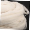 OSALADI Natural Roving Wool Fiber for Needle Felting Soft DIY