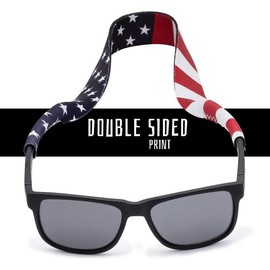 Neoprene Sunglass Strap-Floating Glasses Strap Eyewear Retainer For Men Women And - Colour: American Flag