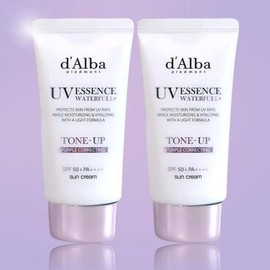 Dalba Waterful Purple Tone-Up Sun Cream Vegan Water Glow 50ml x 2 (35776212) / 달바 워터풀 퍼플 톤업 선크림 비건 물광 50ml x 2개 (35776212)