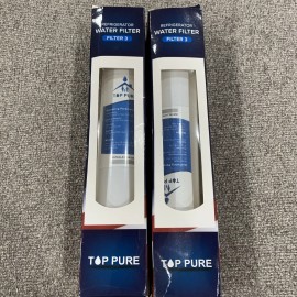 Top Pure 2 PACK - Top Pure Refrigerator Water Filter #3 NEW!