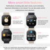 W&O Smart Watch for Android & iOS, 2.04" Touch Screen