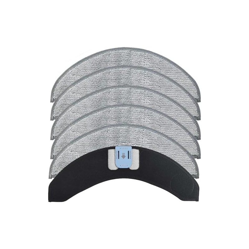 BTRSOLUS 6 Pack Replacement Mop Pads