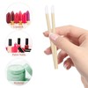 50PCS Bamboo Lip Brushes, Disposable Lip Wand Brushes, Lip Gloss
