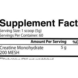 Better Booty Creatina Monohidratada Para Mujer 300g 60 Serv