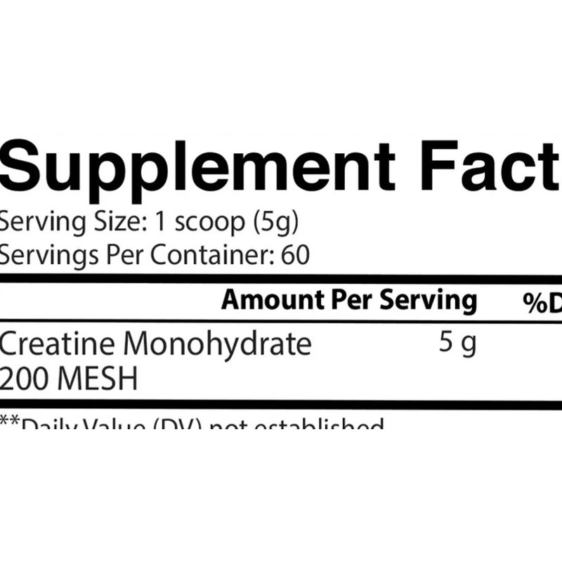 Better Booty Creatina Monohidratada Para Mujer 300g 60 Serv