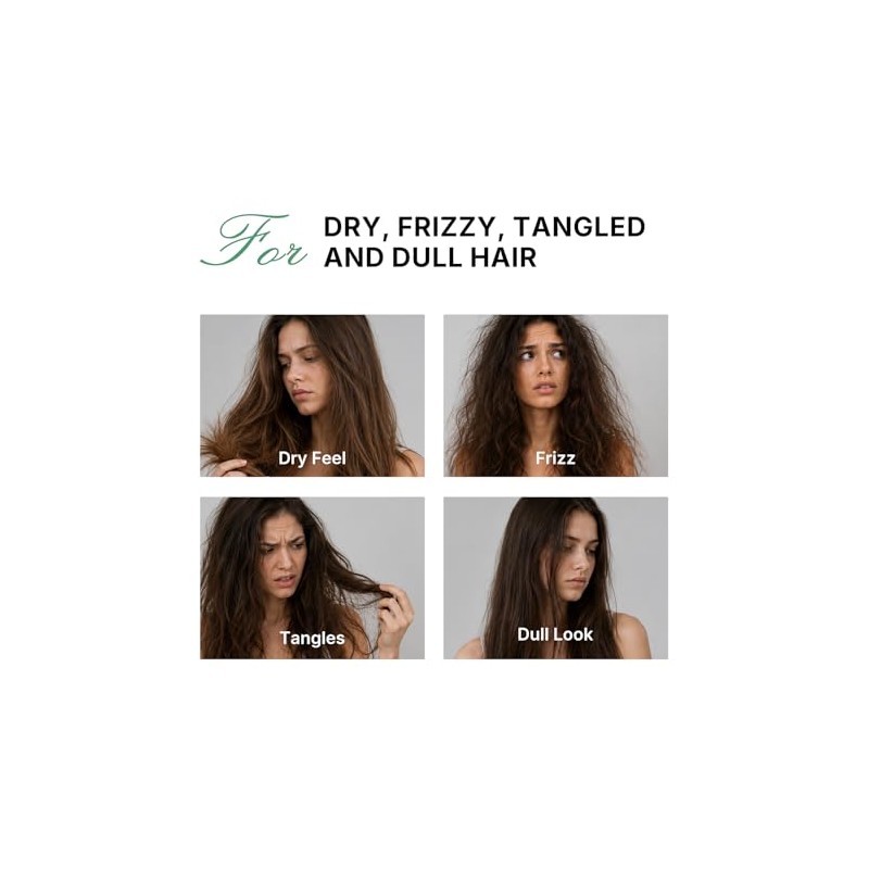 Karseell Repair Protein Cream Leave-In Conditioner Tratamiento Capilar para Cabello