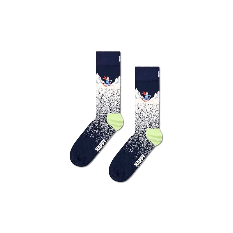 HAPPY SOCKS SNOWY NIGHT SOCK Skier, multicoloured