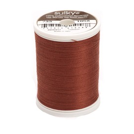 Sulky Of America 400d 30wt Cotton Thread, 500 yd, Tawny Brown
