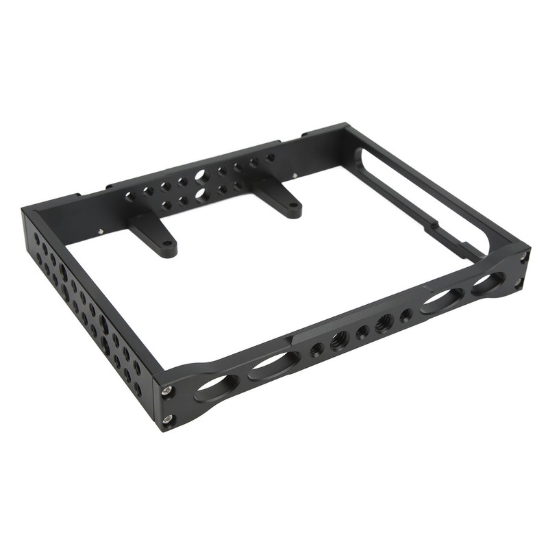 Monitor Cage Aluminum Alloy Multi 1/4 3/8 Holes Professional Camera
