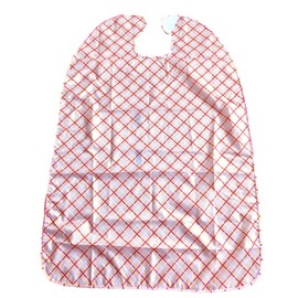 Welfan Meal Apron W Lattice Pink