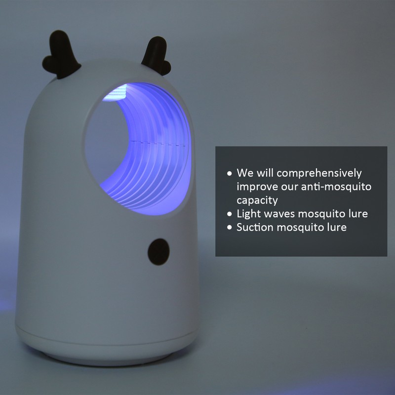 Electric Indoor Mosquito Trap USB Power Supply Ultra Quiet Mosquito