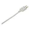 Buffalo BUFFALO BSTAPSG2320WH 2-Pin Power Strip 3-Outlet Lightning Surge Guard