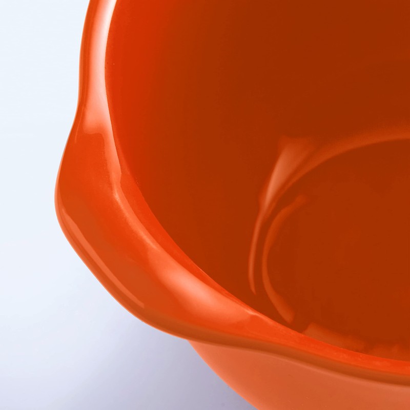 Emile Henry EH762149 Ceramic Orange Casserole Dish 0.55 L