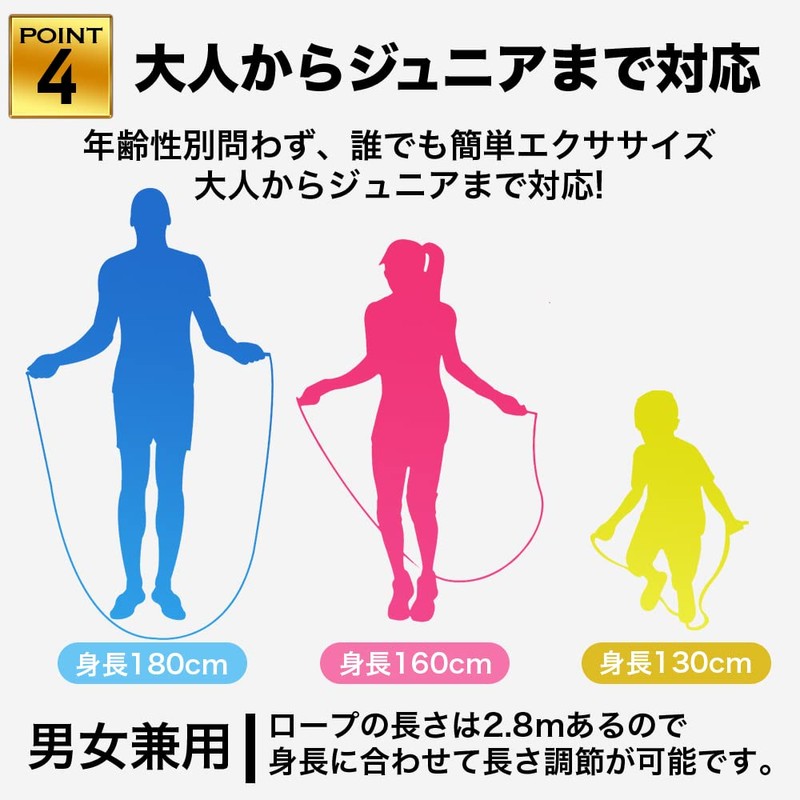HAVIKA Jump Rope, Adult Training, Elementary School Students, High School