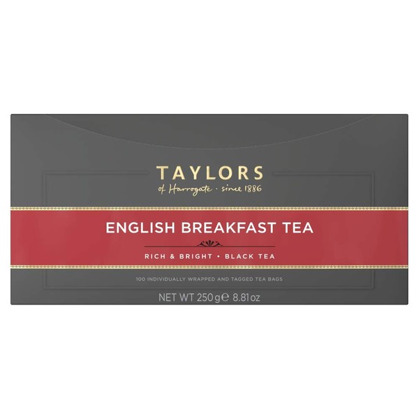 Taylors of Harrogate English Breakfast, 100 Teabags