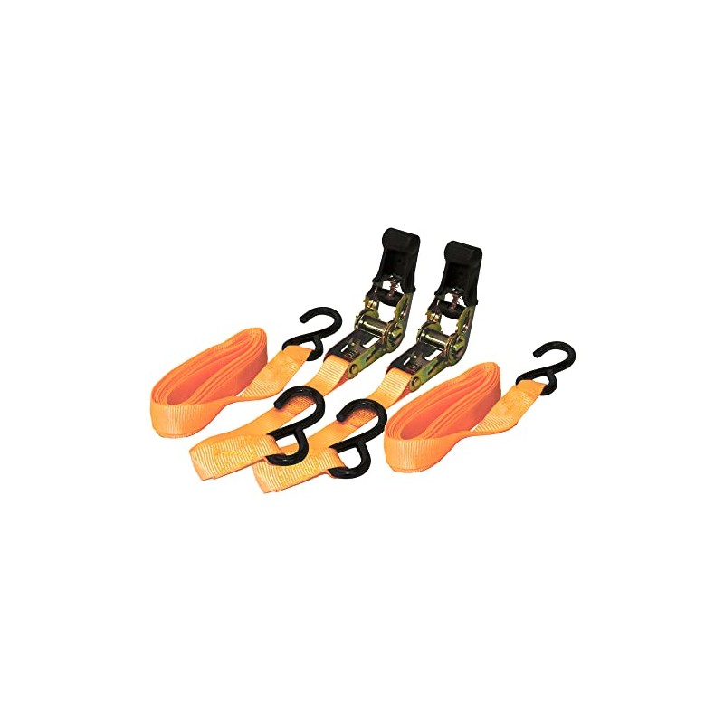 Rolson 44202 2 pc 25 mm Ratchet Tie Down