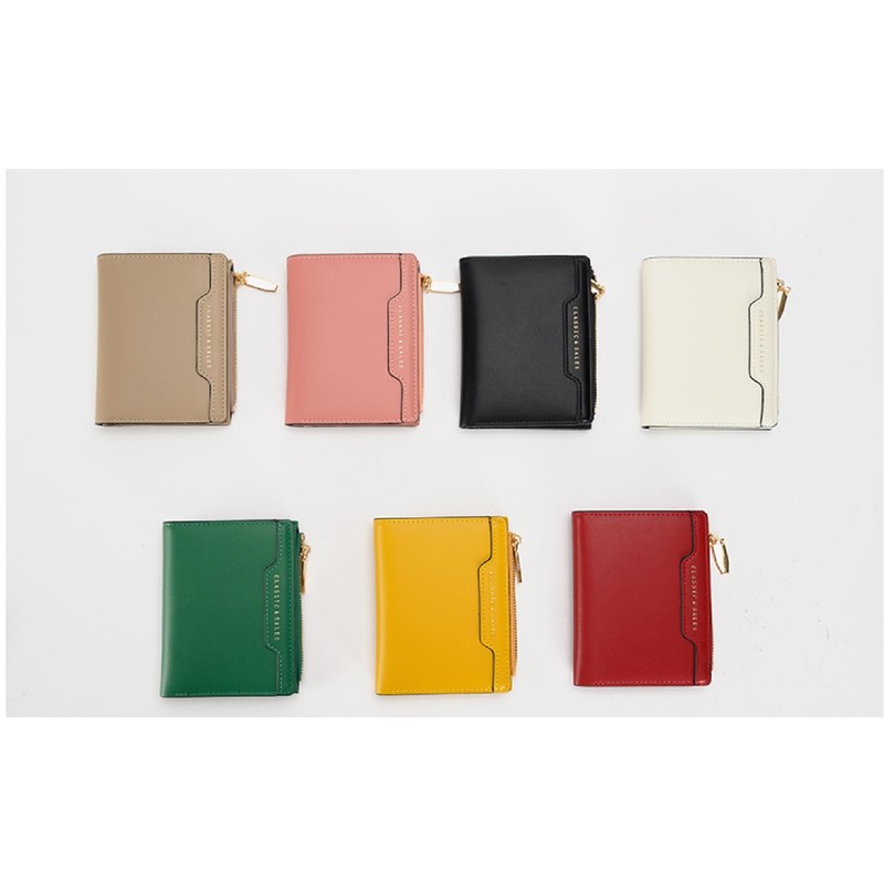 Slim Small Leather Women Wallets,Card Holder Wallet Bifold Trifold RFID