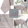 AmeliaHome Tablecloth, Lotus Effect, Water-resistant