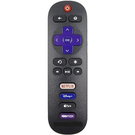OEM Part- Remote Control Compatible with TCL Roku LED Smart TV Models 55FS4610R, 55P605, 55R615, 55S401, 55S403, 55S405, 55S421, 55S423, 55S425, 55S515, 55S525, 55UP120, 55US57 and 55US5800