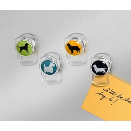 Spectrum Magnetic Dogs Clips 4-Piece