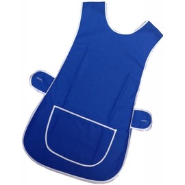 NGB_Direct Women's Apron Sizes, Blue / Royal Blue, X-Large