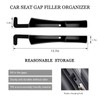 MUQIDA 2PCS Car Seat Gap Filler Organizer, Multifunctional Gap Stopper