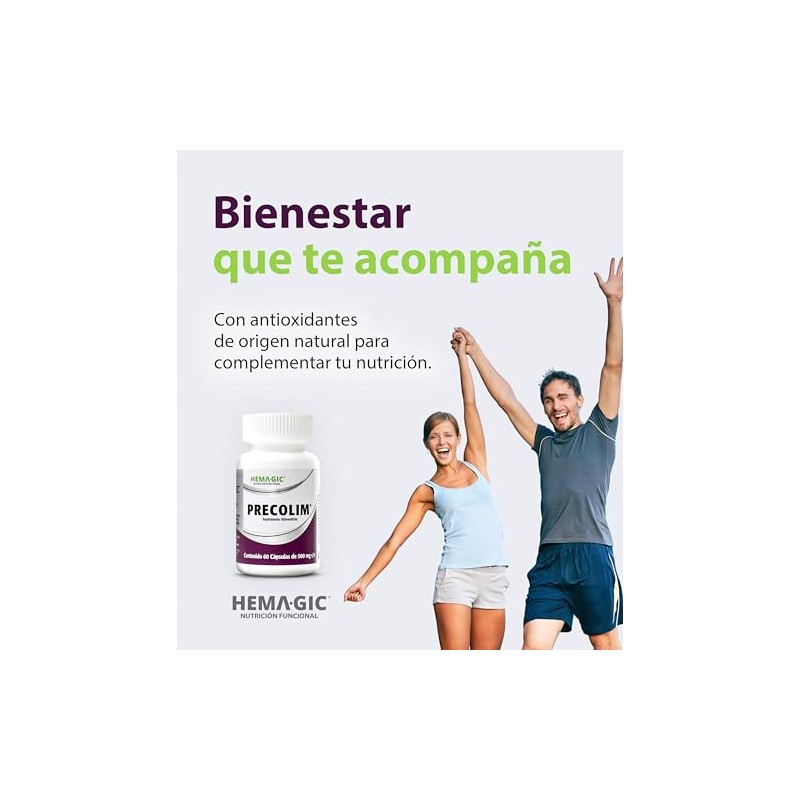 Precolim - Resveratrol, C?rcuma, D-limoneno, Licopeno y Romero