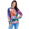 ALISISTER Ugly Christmas Jumper 3D Printed Christmas Jumper Long Sleeve