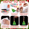Beeveer 30 Sets Christmas Suncatcher Crafts DIY Window Paint Art
