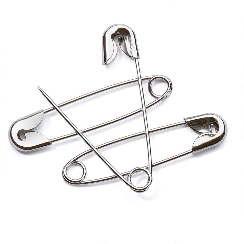 YOUOWO Safety Pins, Large Plus Locking Pins, 1.8 inches (45