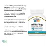 Hierro 65 mg (Sulfato de Hierro 325 mg) 21st Century,