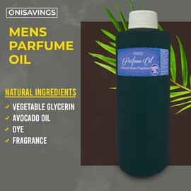 ROMERIZA Perfume K.C BL@CK MEN Fragrance Body Oil Scented Fragrance